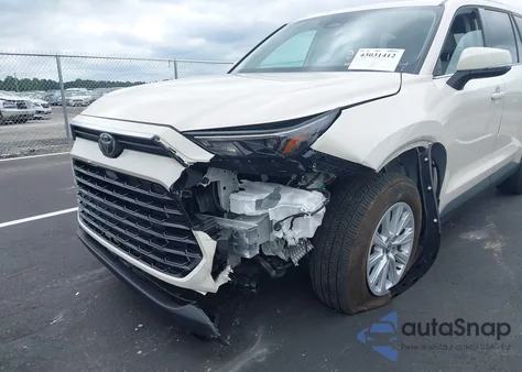 2024 Toyota Grand Highlander Hybrid Xle из США, поврежденный, VIN 5TDABAA53RS000910